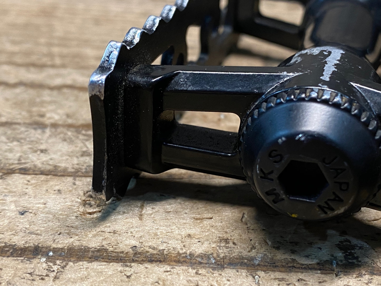 JC260 三ヶ島 MKS シルヴァン ツーリング SILVAN TOURING NEXT ONESIDE Ezy フラットペダル 黒