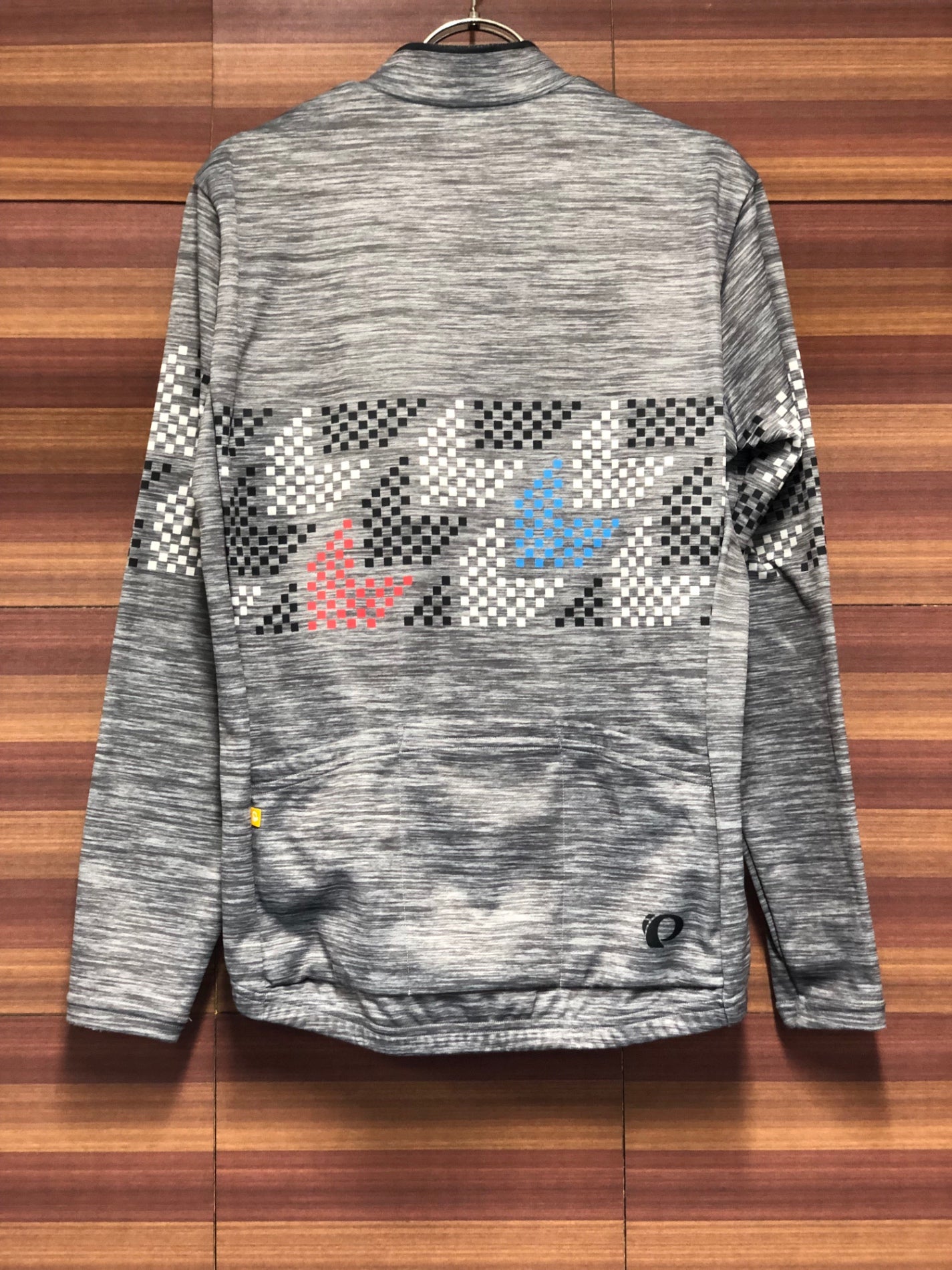 IT643 パールイズミ PEARL iZUMi 長袖 サイクルジャージ グレー M 裏起毛