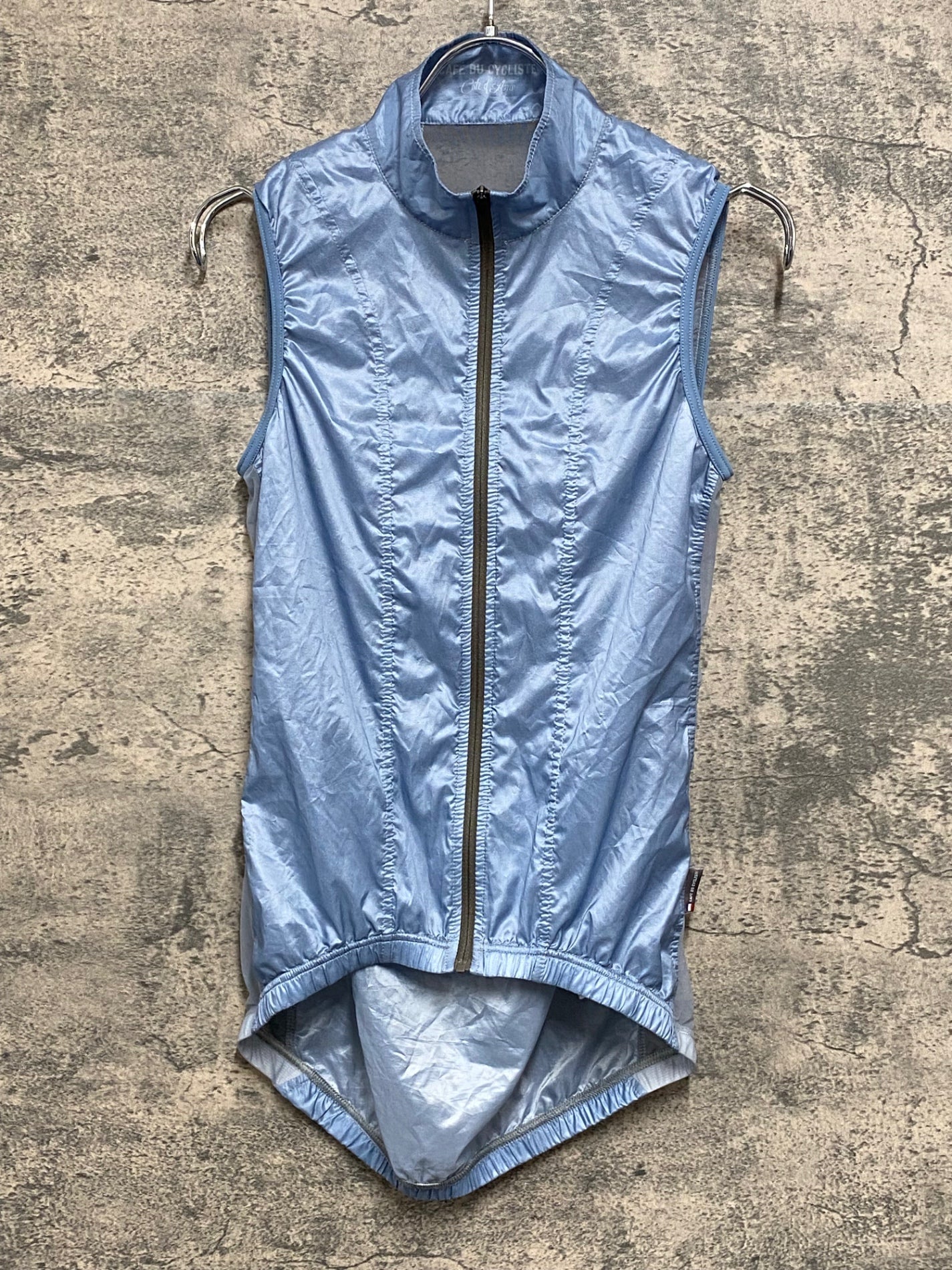JB504 カフェドシクリステ Cafe du Cycliste Petra woman Gilet サイクルベスト ジレ 水色 XS
