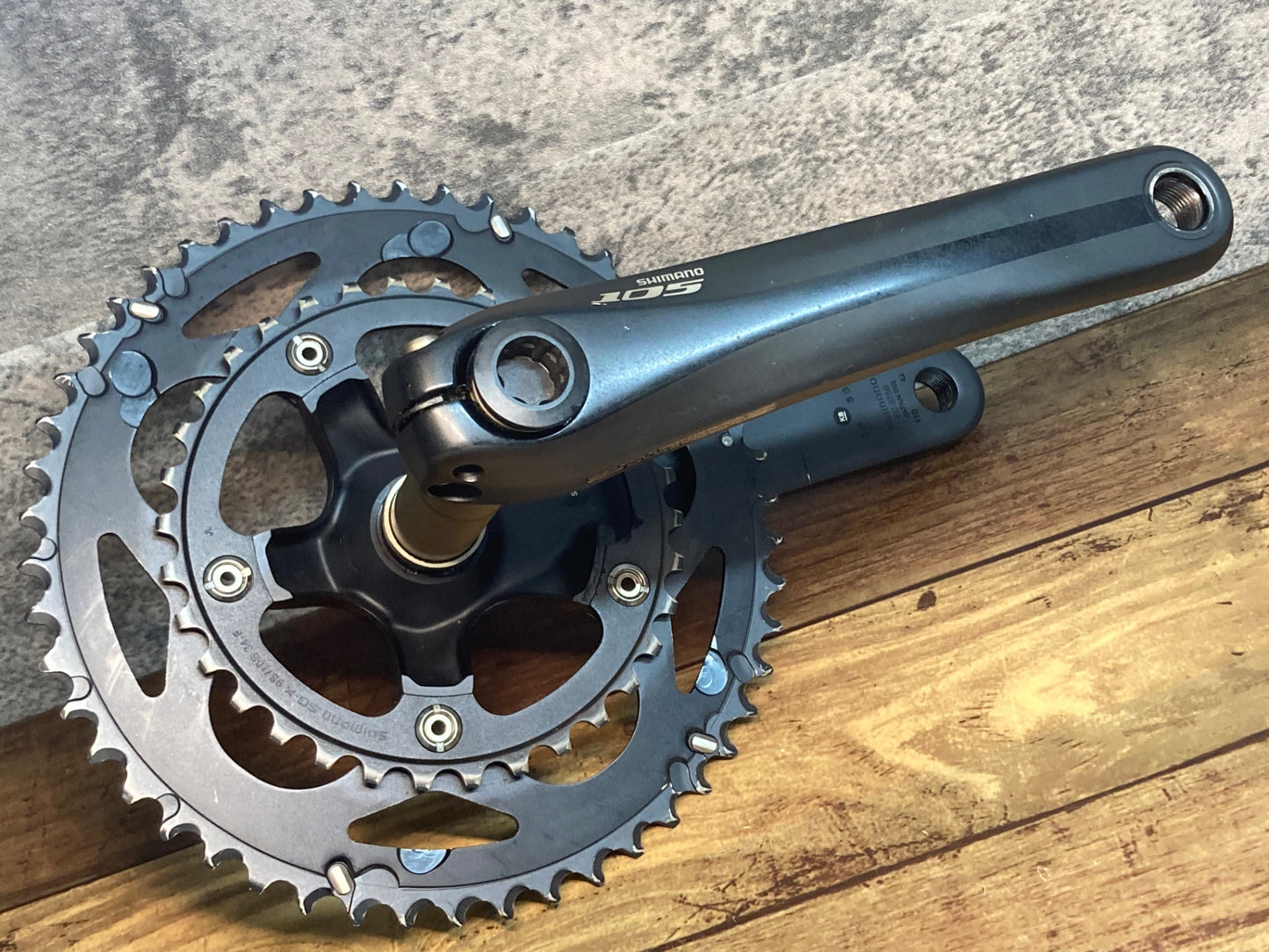 IX644 シマノ SHIMANO 105 FC-5750 クランクセット 170mm 50/34T