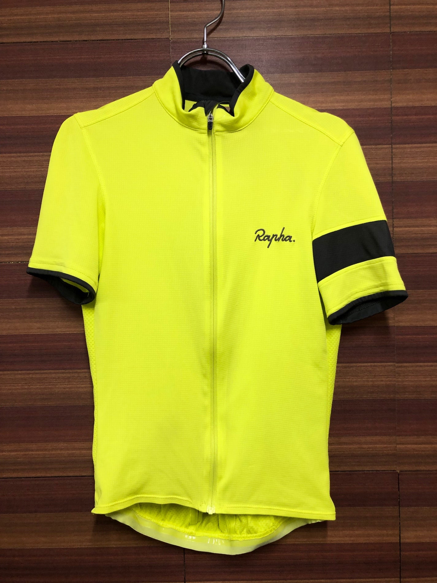 IA678 ラファ Rapha SUPER LIGHTWEIGHT JERSEY 半袖 サイクルジャージ 黃 S