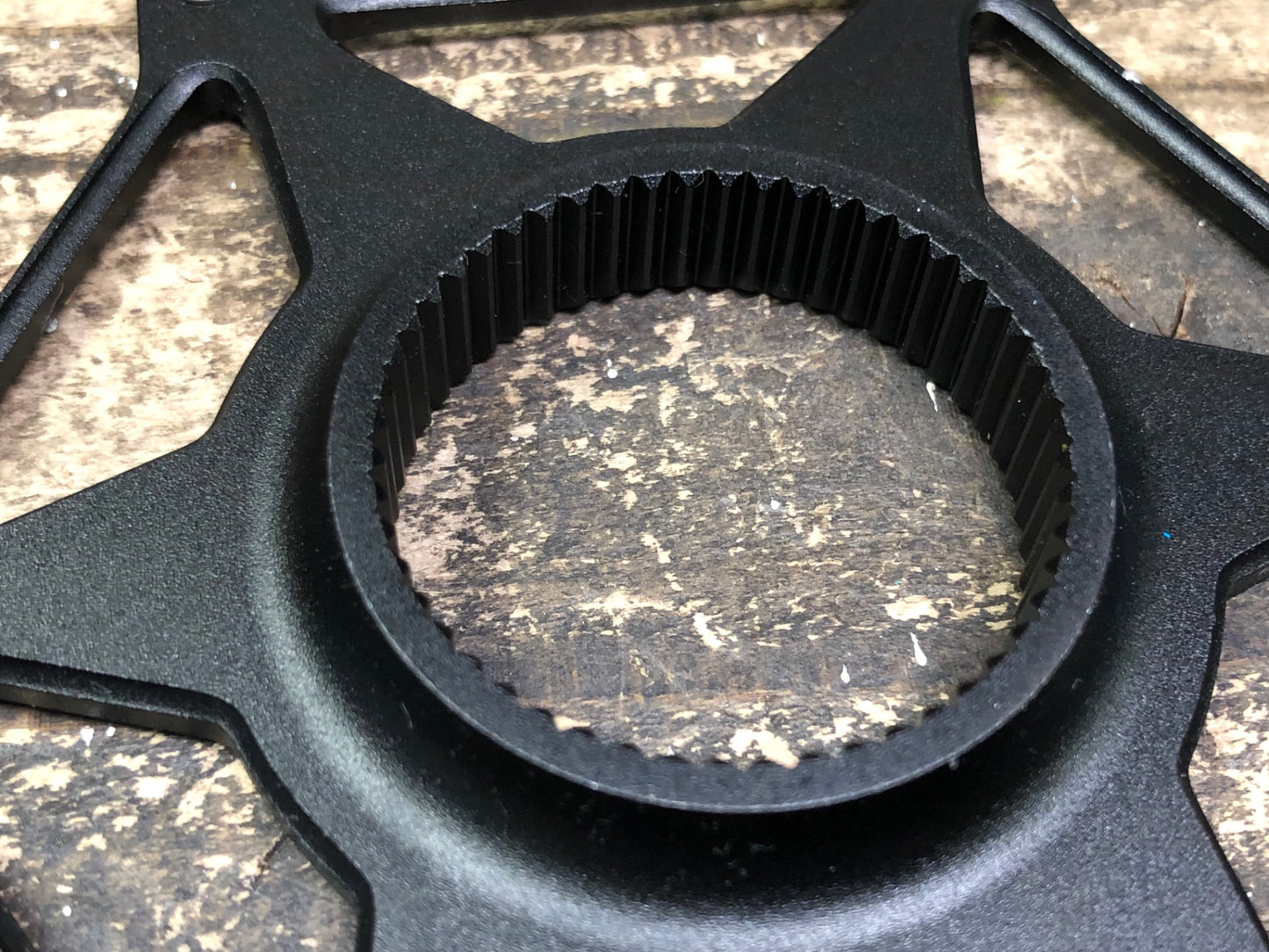 JA304 エックスオン XON ディスクローター 140mm 160mm 2枚セット 黒 センターロック 実測1.8mm