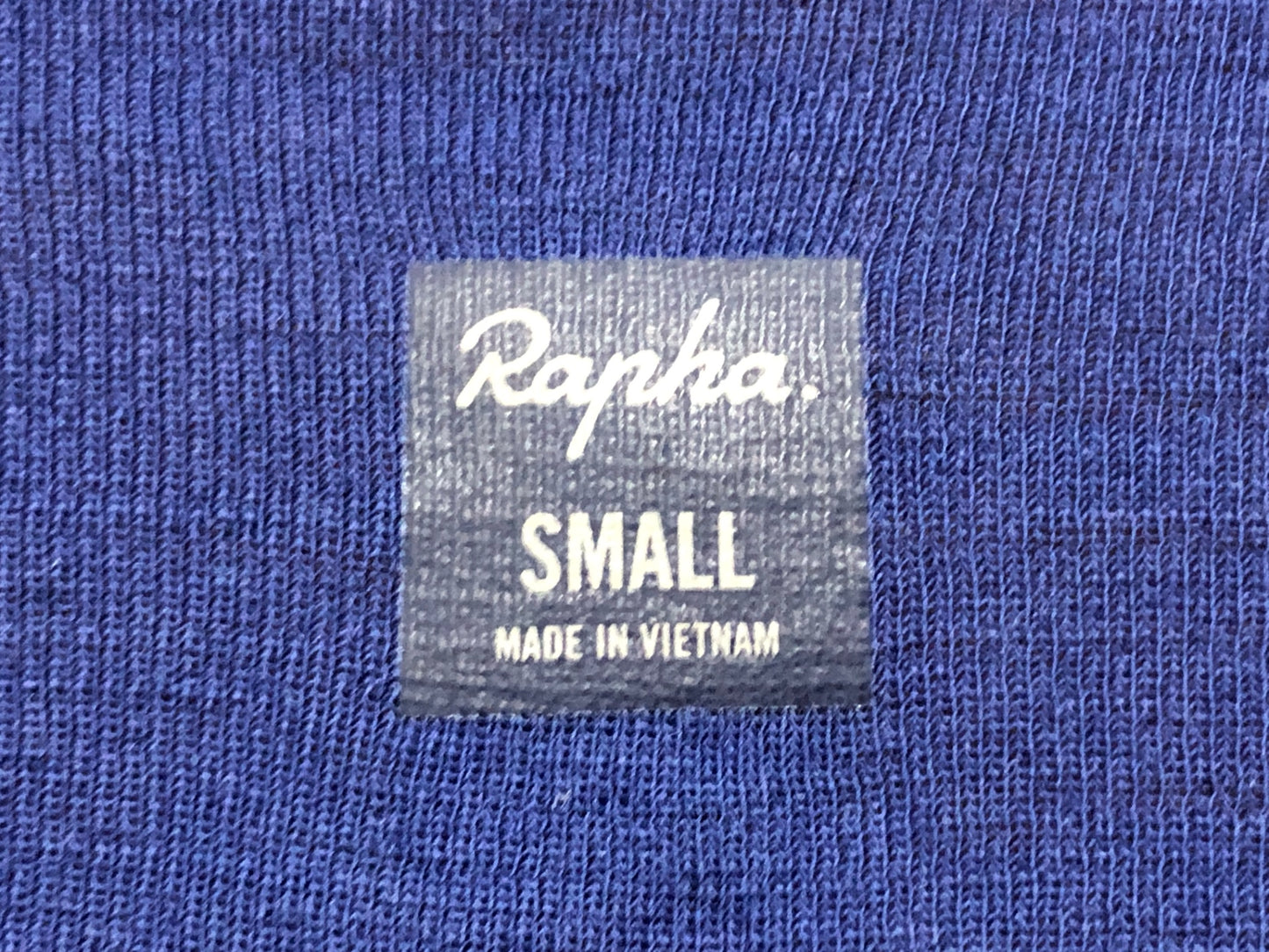 IL318 ラファ Rapha MERINO BASE LAYER LONG SLEEVE 長袖 べースレイヤー 紺 S