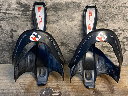 JC831 エリート ELITE CANNIBAL カーボン ボトルゲージ 2個セット