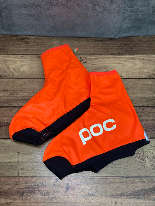IR027 ポック POC シューズカバー オレンジ L