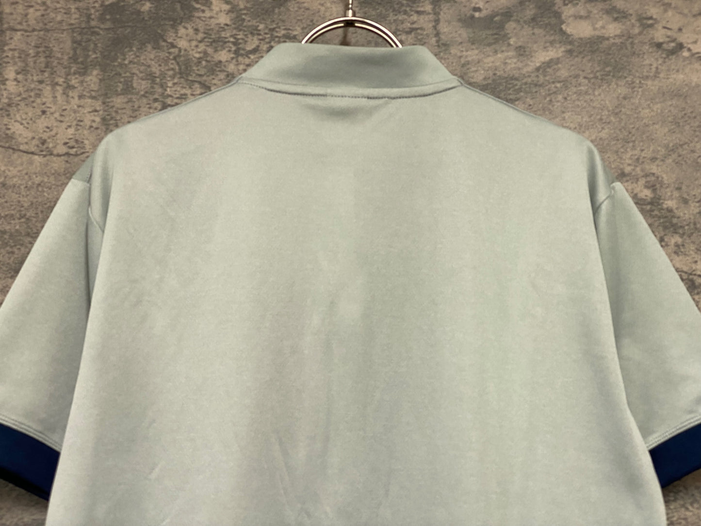 JC784 ルコックスポルティフ le coq sportif 半袖 サイクルジャージ ライトグレー L