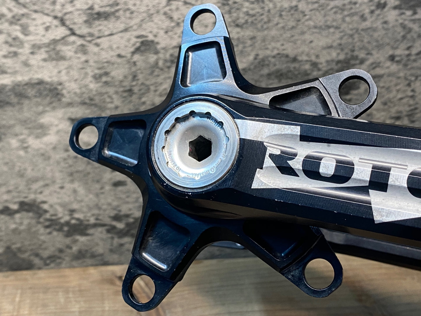 II115 ローター ROTOR パワー POWER LT パワーメーター クランクアーム 170mm アクスル径Φ30 PCD110 片側計測 ※動作未確認