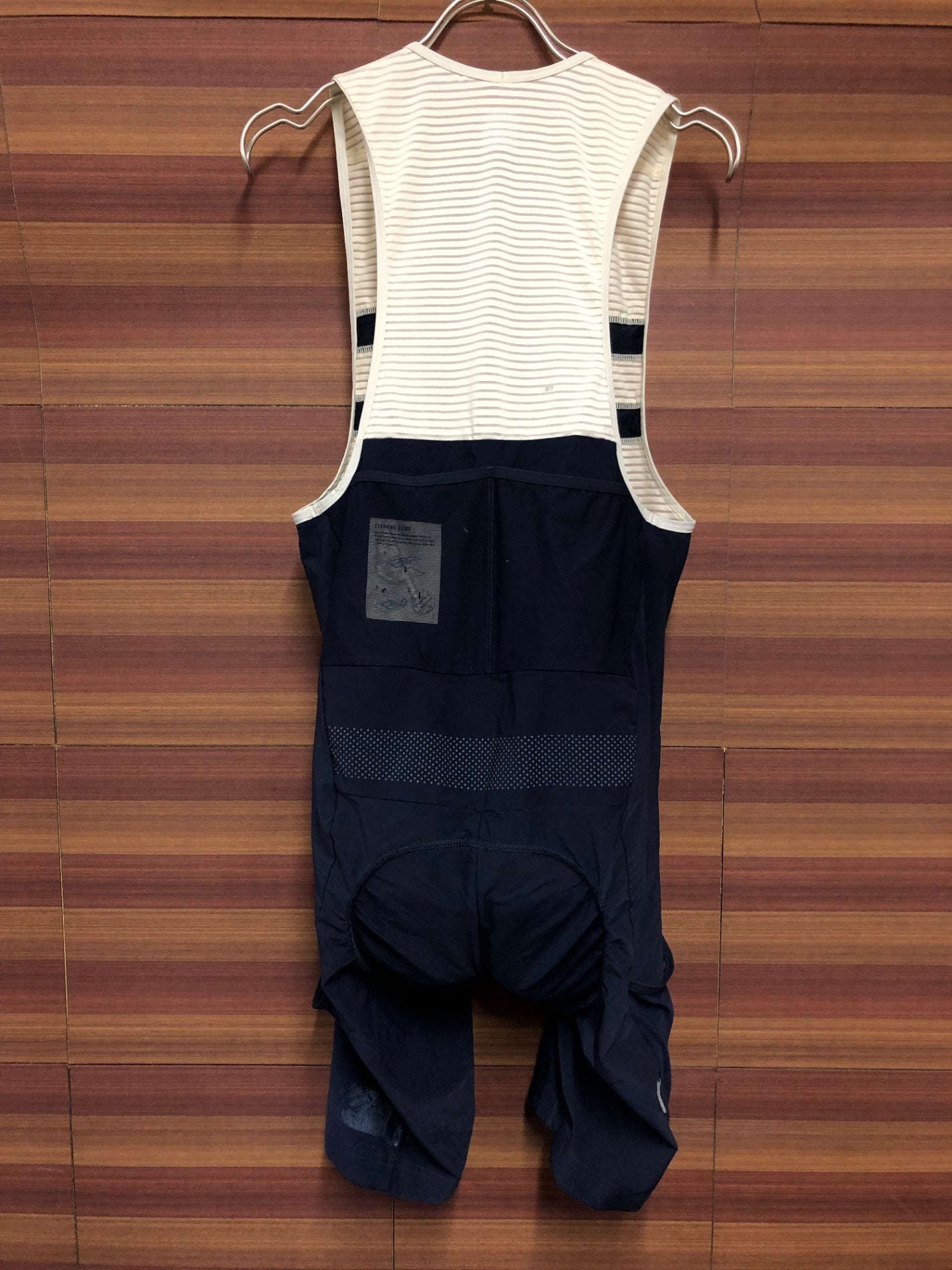 IL639 ラファ Rapha CORE CARGO BIB SHORTS ビブショーツ 紺 L ※洗濯ほこり