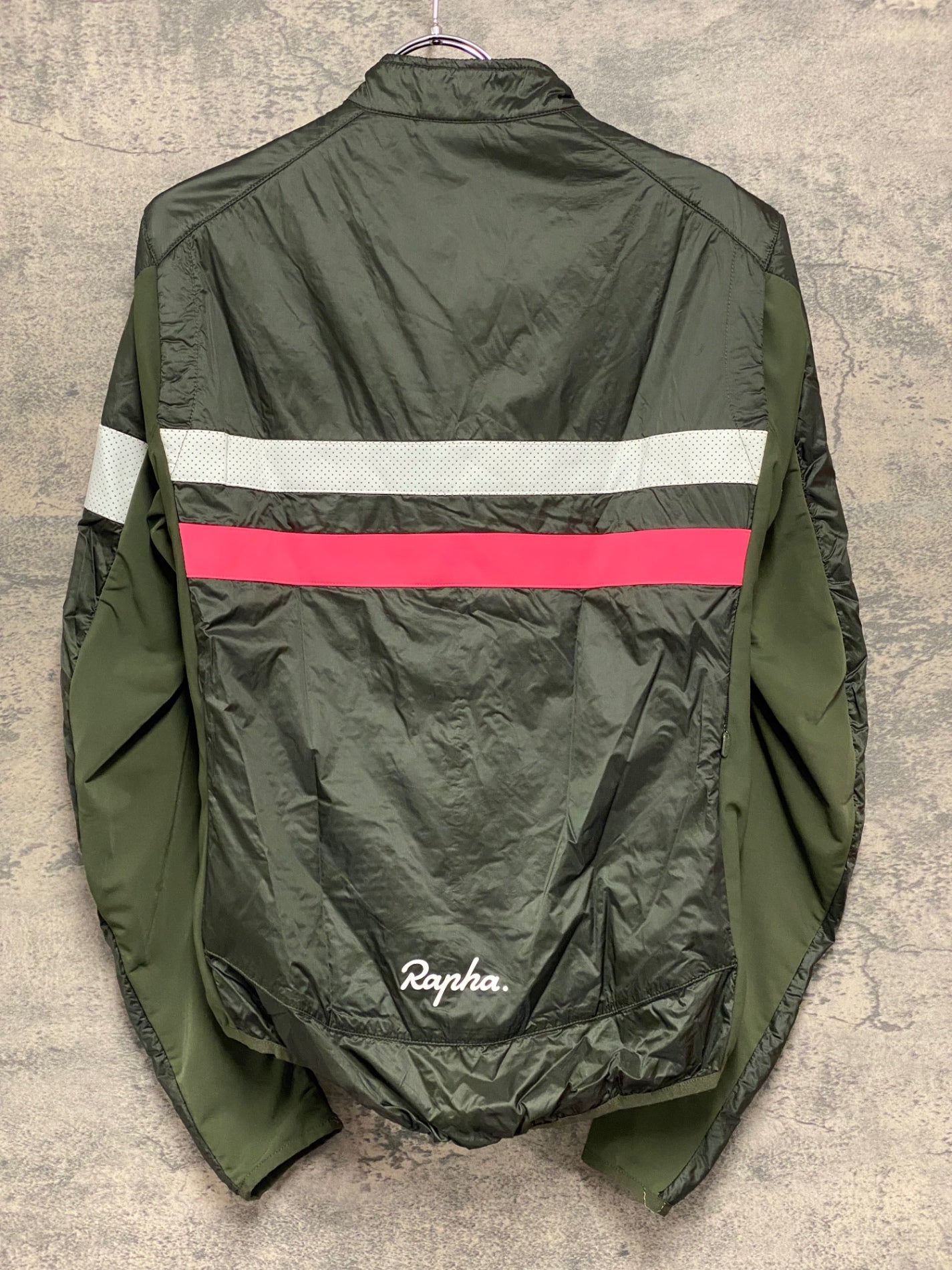 IV518 ラファ Rapha BREVET INSULATED JACKET 長袖 サイクルジャケット 深緑 S