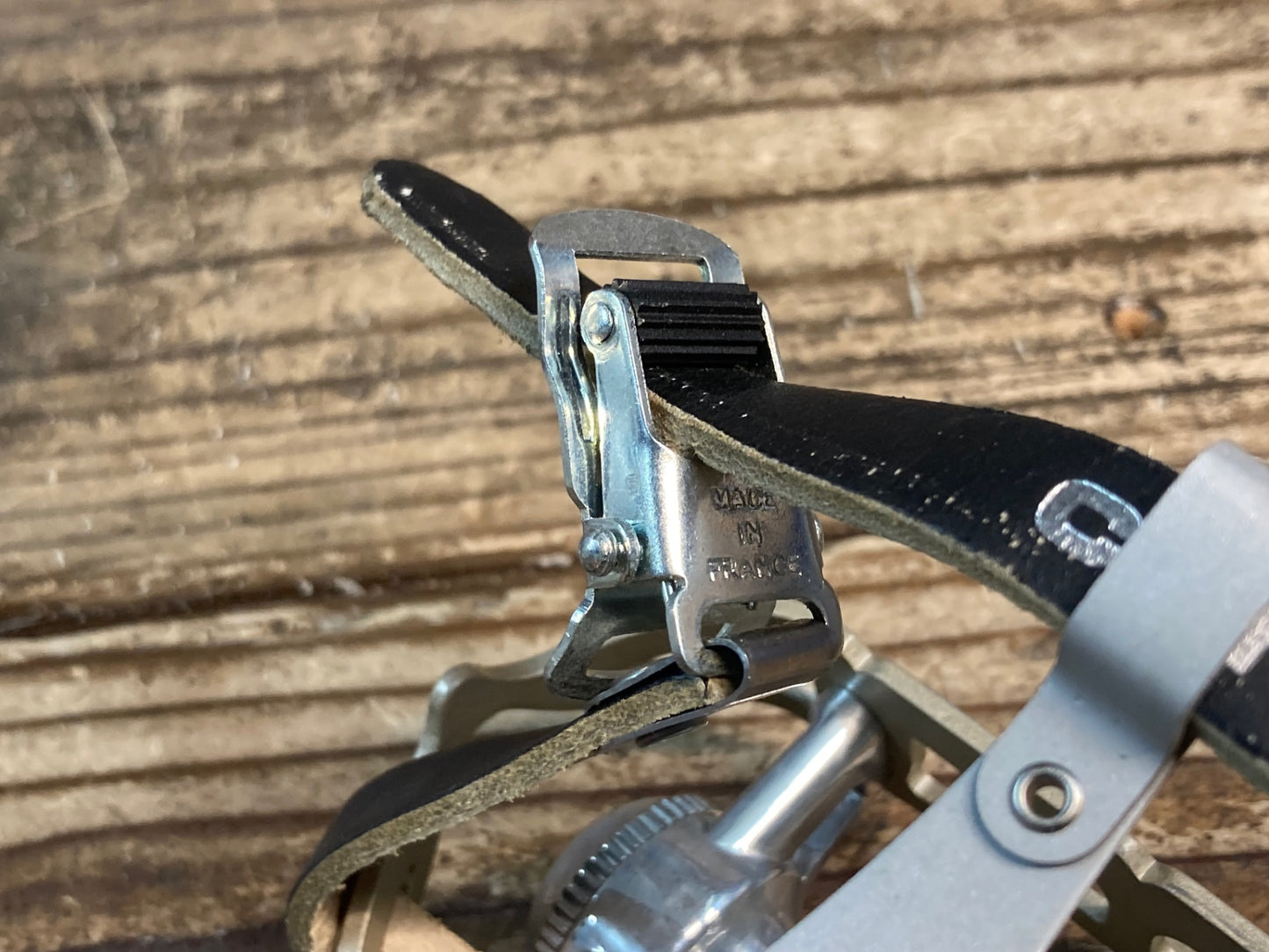 IQ926 三ヶ島 MKS SYLVAN トークリップ フラットペダル zefal製ストラップ