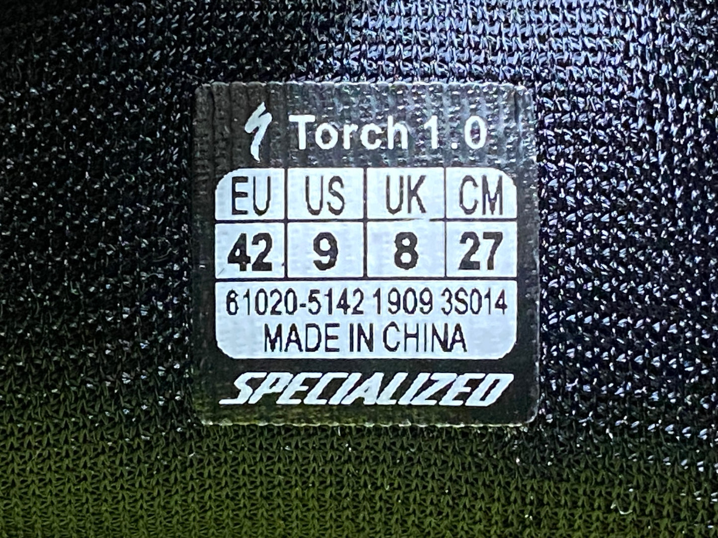 IL711 スペシャライズド SPECIALIZED トーチ TORCH 1.0 RD SHOE ビンディングシューズ 黒 EU42