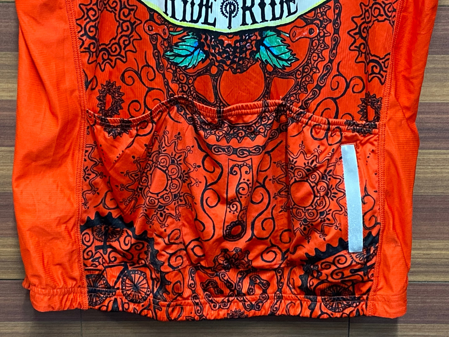 IT538 サイコロジー CYCOLOGY 半袖サイクルジャージ 赤 XL