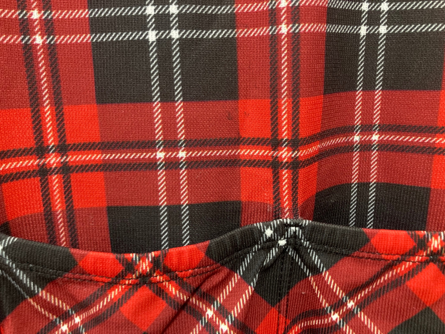 IQ443 スゴイ SUGOi 半袖 サイクルジャージ 赤黒チェック Mサイズ