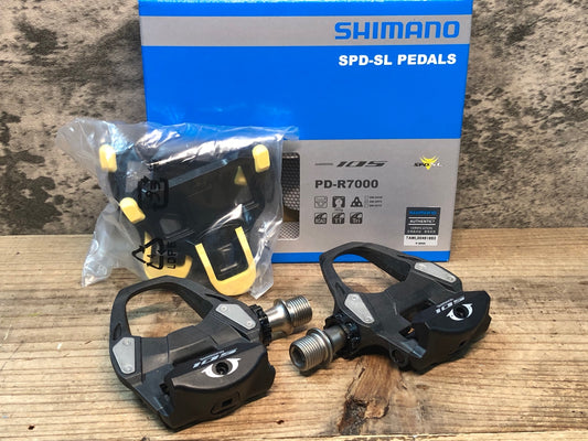 IW052 シマノ SHIMANO 105 PD-R7000 ビンディングペダル SPD-SL