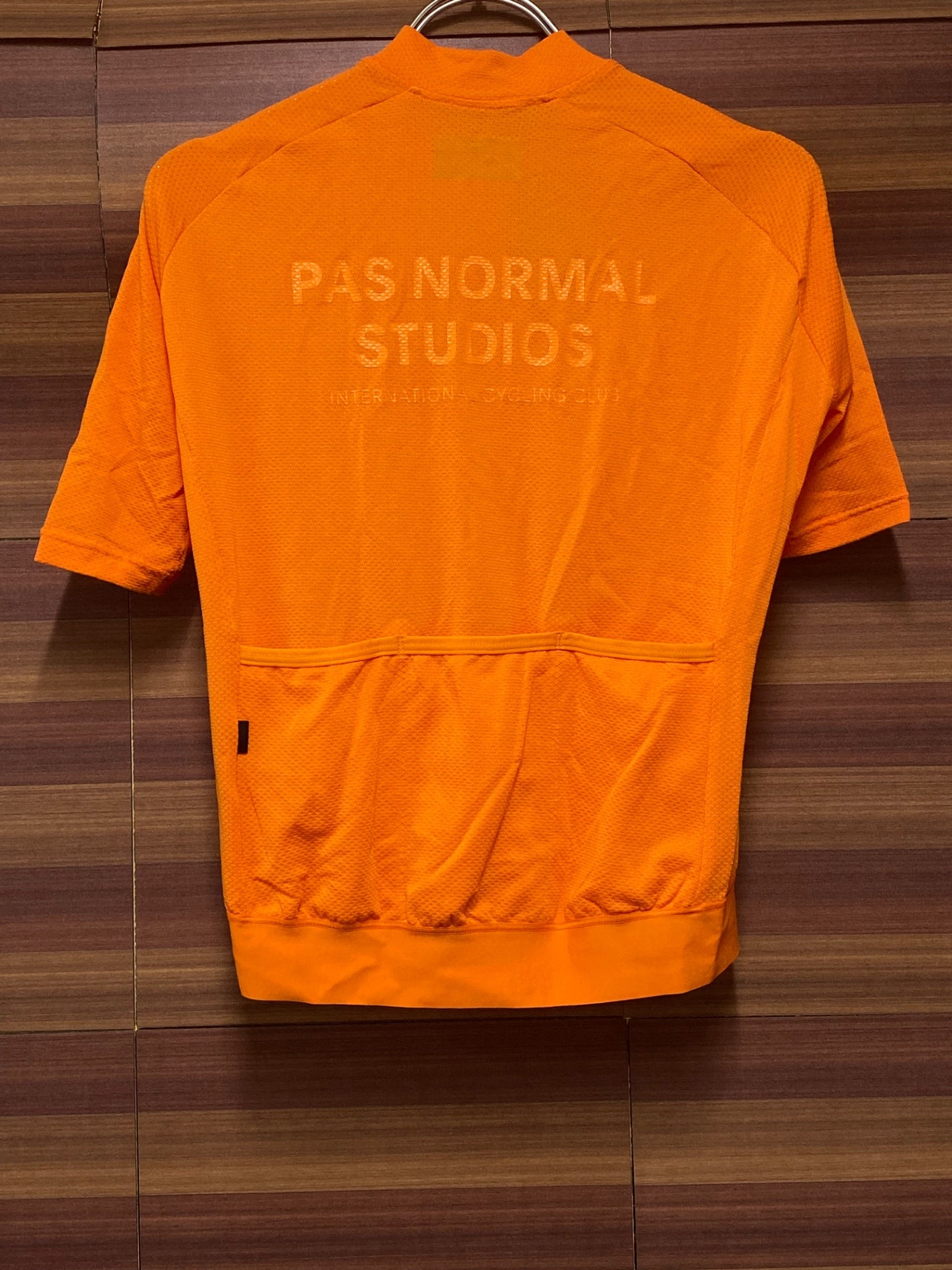 IV057 パスノーマルスタジオ PAS NORMAL STUDIOS Solitude Mesh Jersey 半袖サイクルジャージ オレンジ S