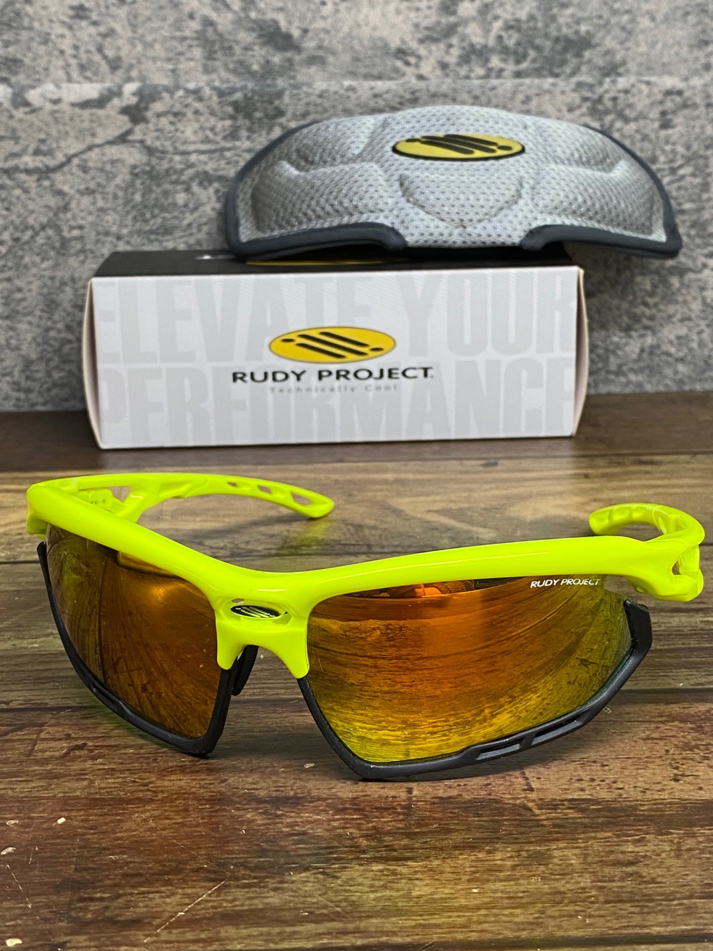 IZ567 ルディプロジェクト RUDY PROJECT FOTONYK アイウェア サングラス 黄