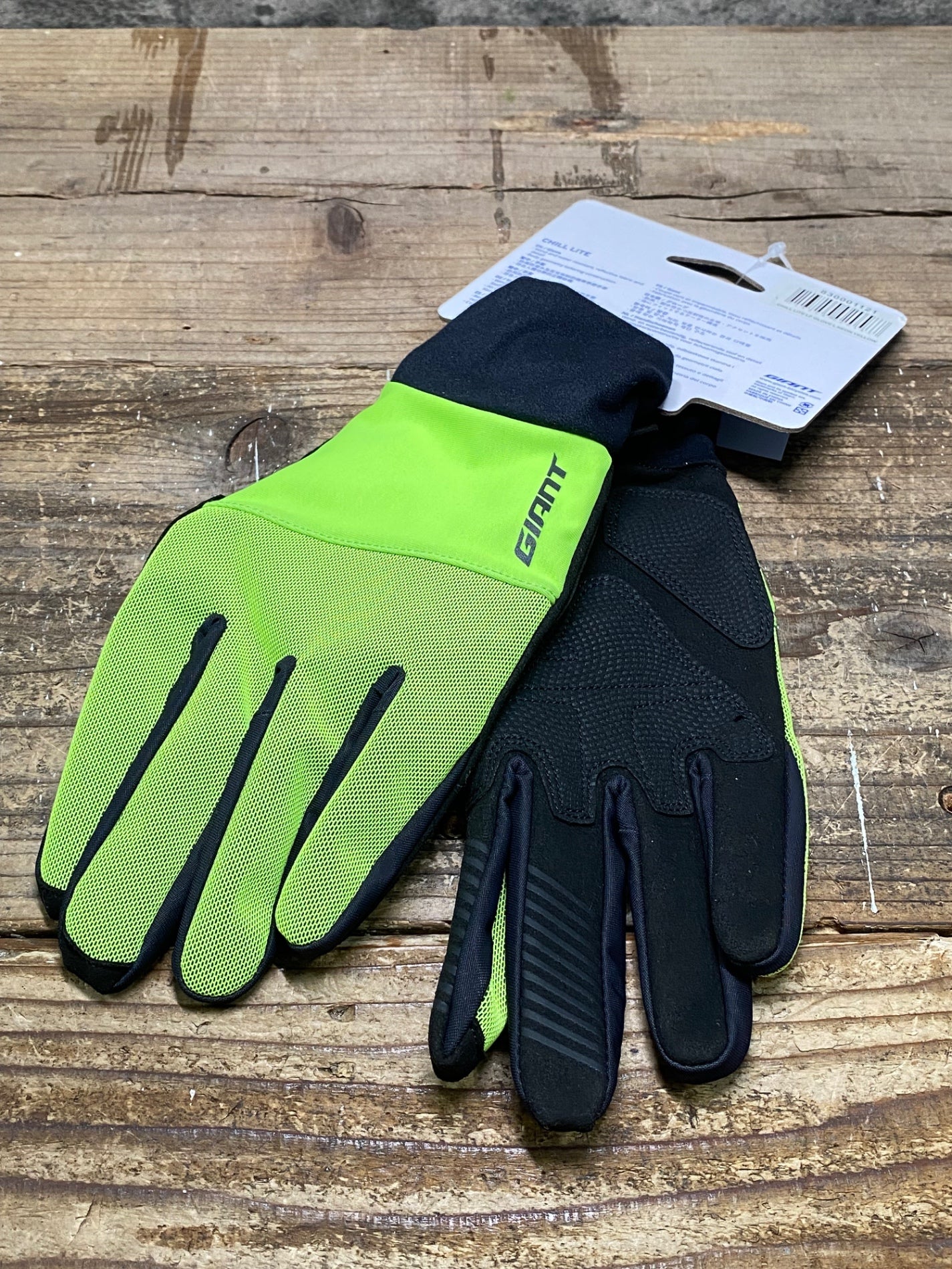 IV963 ジャイアント GIANT CHILL LITE グローブ 黄 L