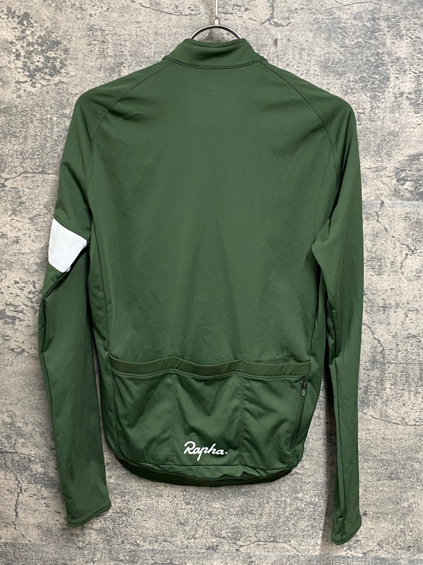 JC248 ラファ Rapha CORE LONG SLEEVE JERSEY 長袖 サイクルジャージ 緑 S