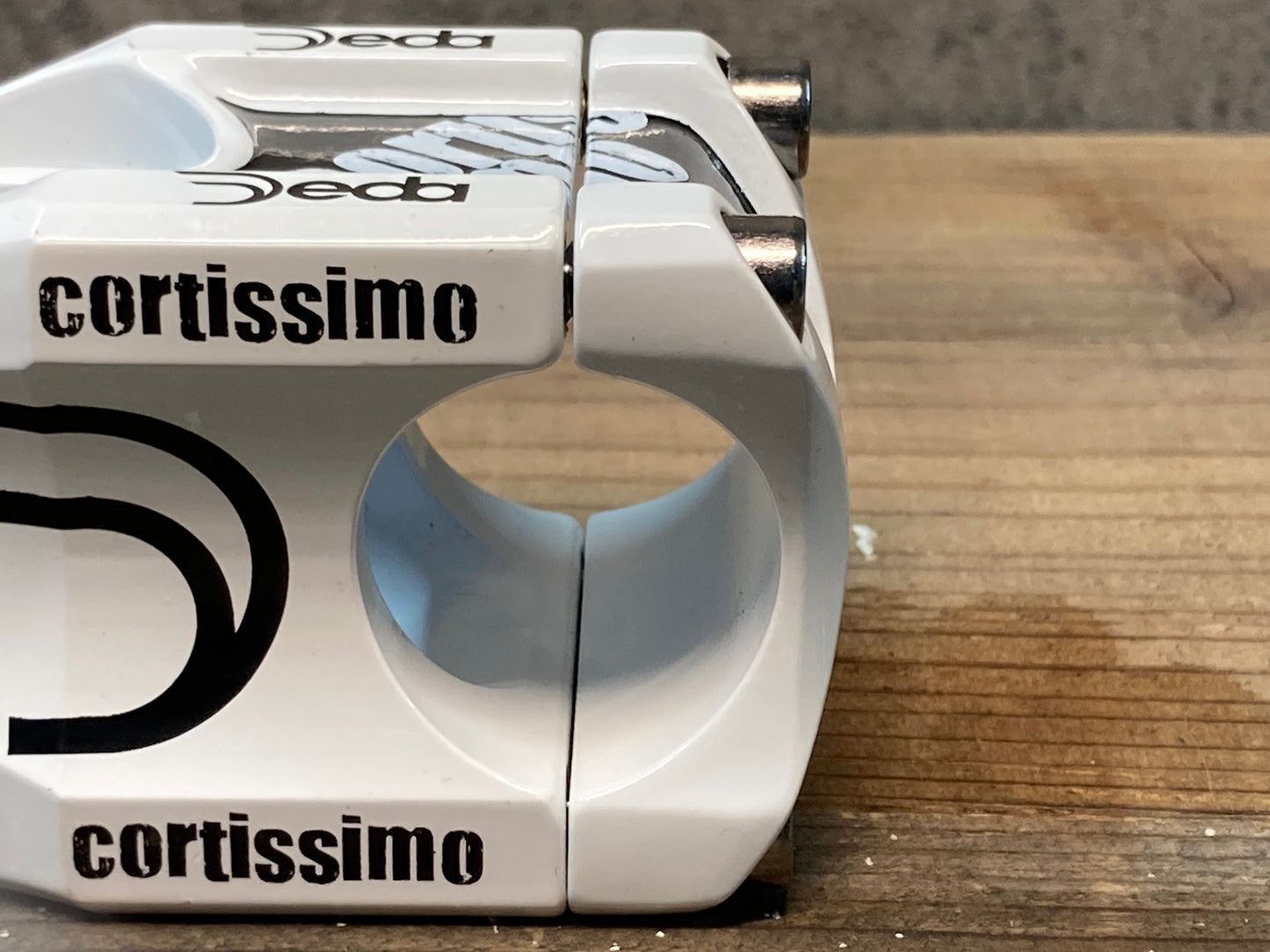 IM548 デダ Deda CORTISSIMO アルミステム 白 45mm Φ31.7 OS