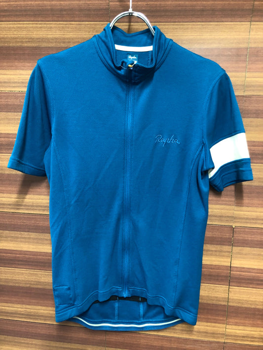 IR115 ラファ Rapha LIGHTWIGHT JERSEY 長袖 サイクルジャージ 青緑 M