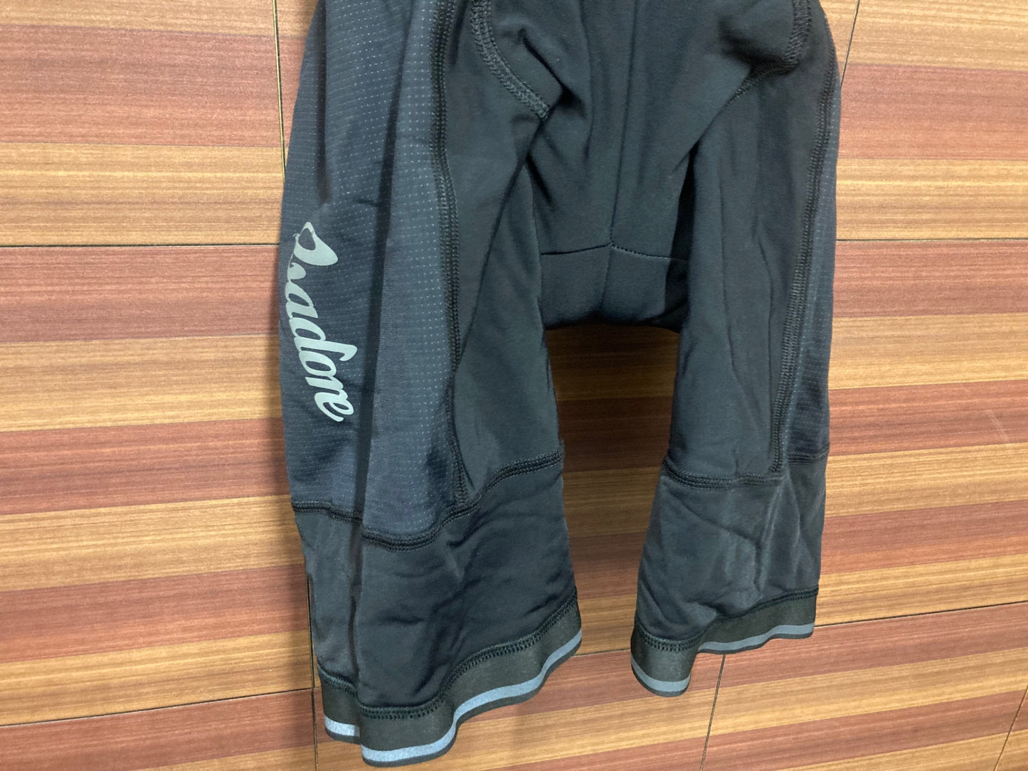 IQ730 イザドア Isadore ビブショーツ 黒 S 裏起毛