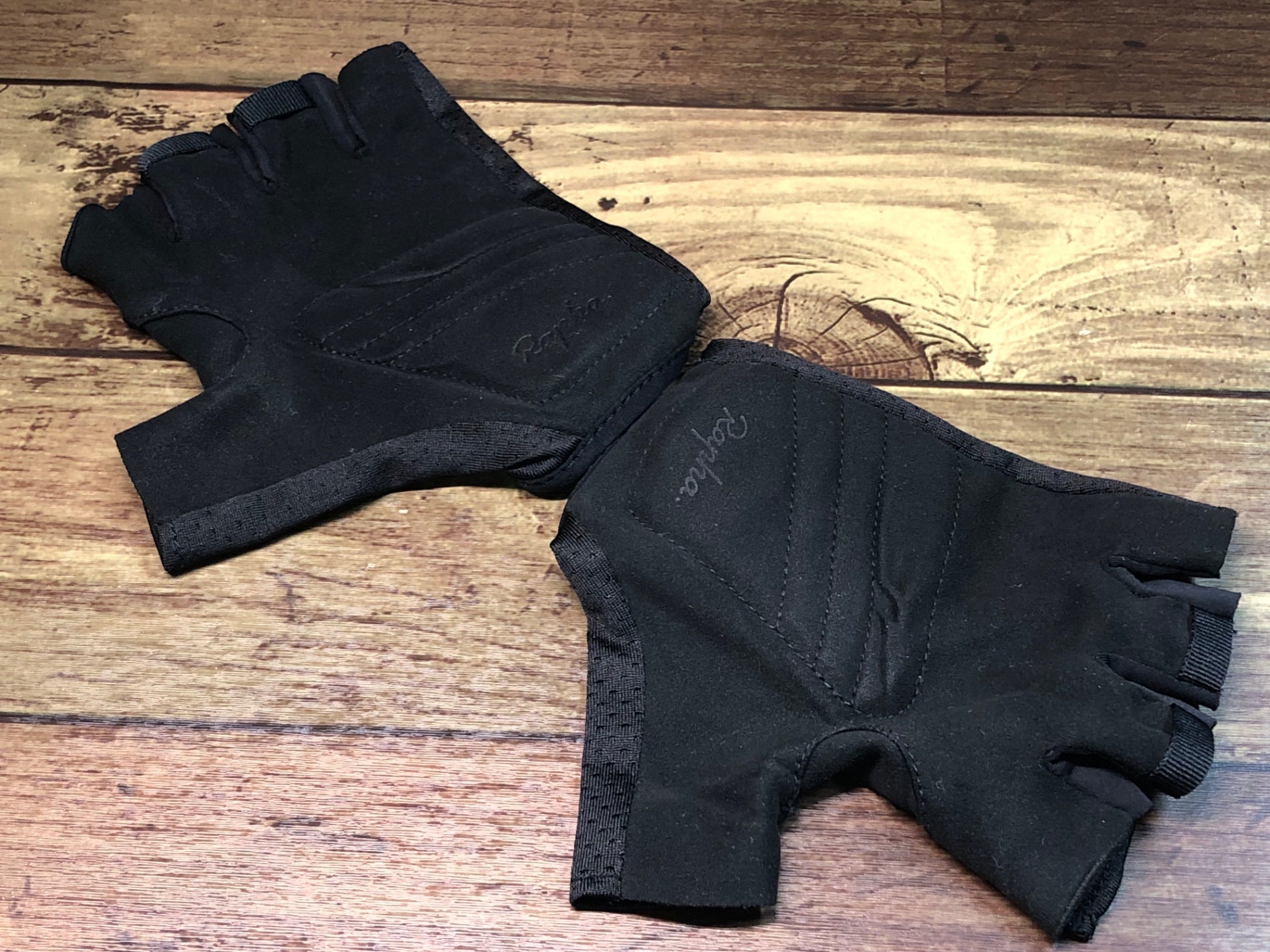 専用 未使用品 Rapha Pro Team Mitts ブラック 半指グローブ PTM07XX_BLK_product_H119_10