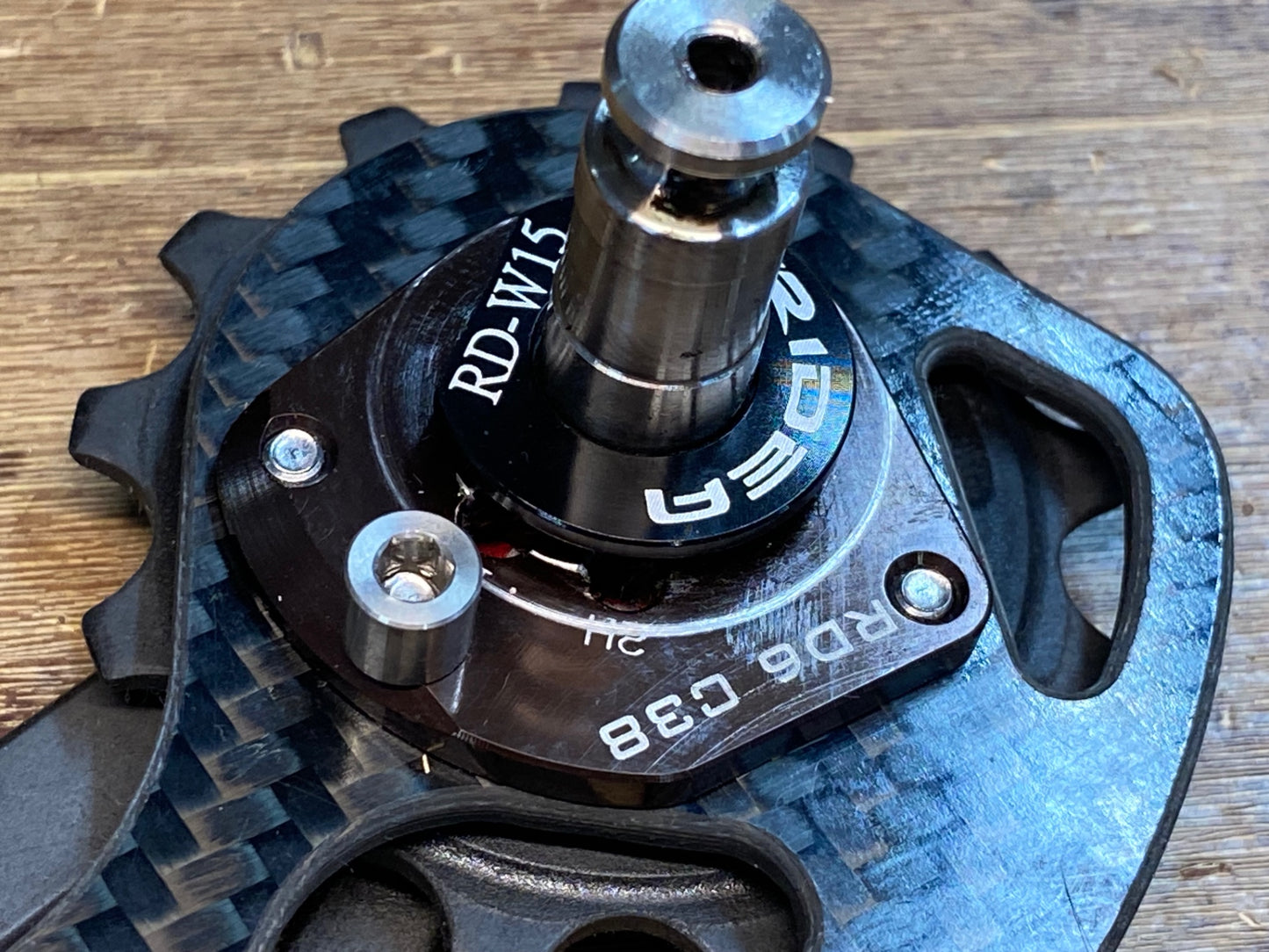 IX147 リデア RIDEA RD6 C38 ビッグプーリー シマノ RD-R9100 RD-R8000専用品