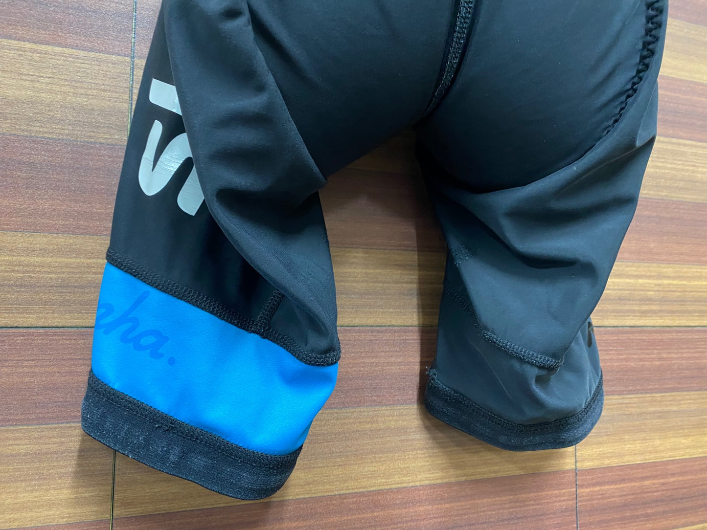 IJ283 ラファ RAPHA TEAM SKY REPLICA BIB SHORTS ビブショーツ 黒 M