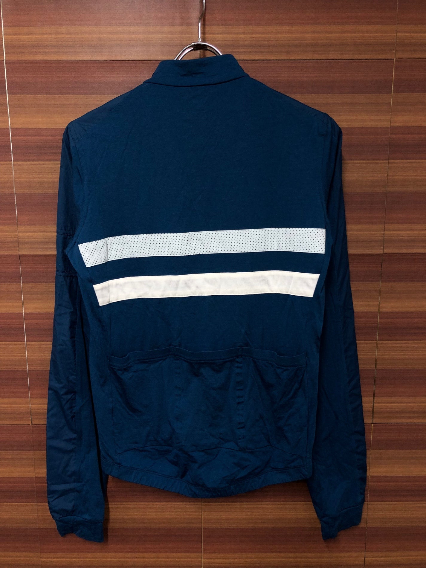 IK679 ラファ Rapha BREVET LONG SLEEVE WINDBLOCK JERSEY 長袖サイクルジャージ 防風 S