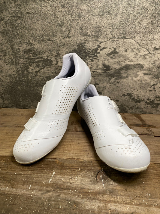 IO133 シマノ SHIMANO RC5 SH-RC500M ビンディングシューズ 白 EU40 SPD-SL