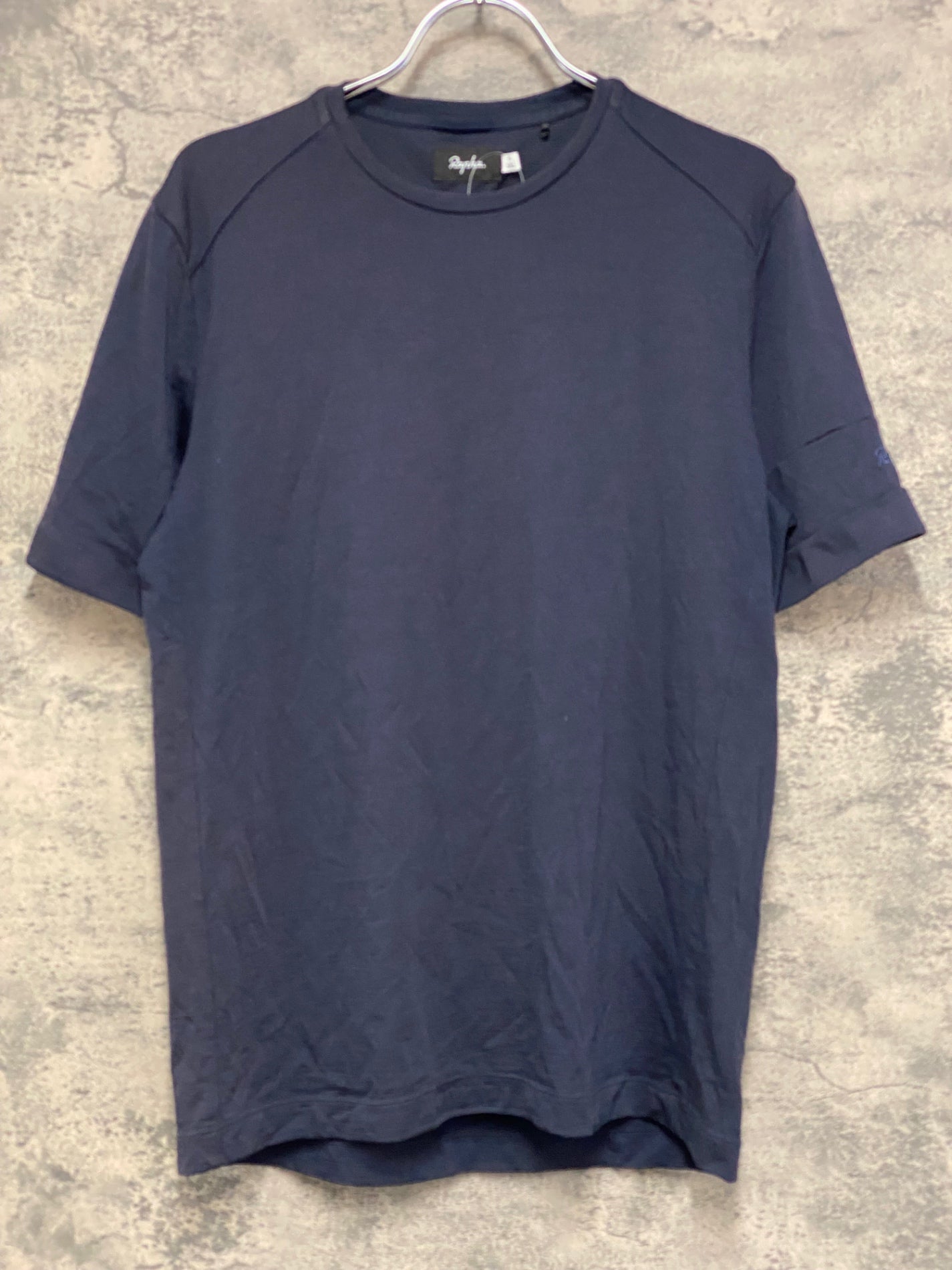JB335 ラファ Rapha MERINO T-SHIRT 半袖 Tシャツ 紺 S