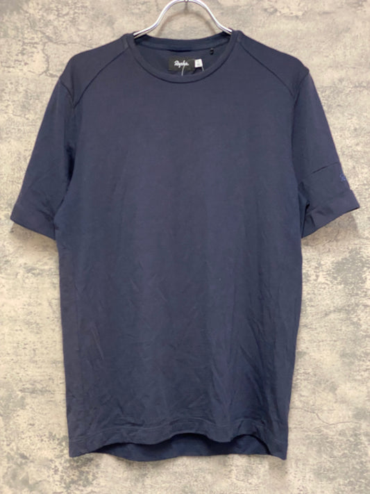 JB335 ラファ Rapha MERINO T-SHIRT 半袖 Tシャツ 紺 S