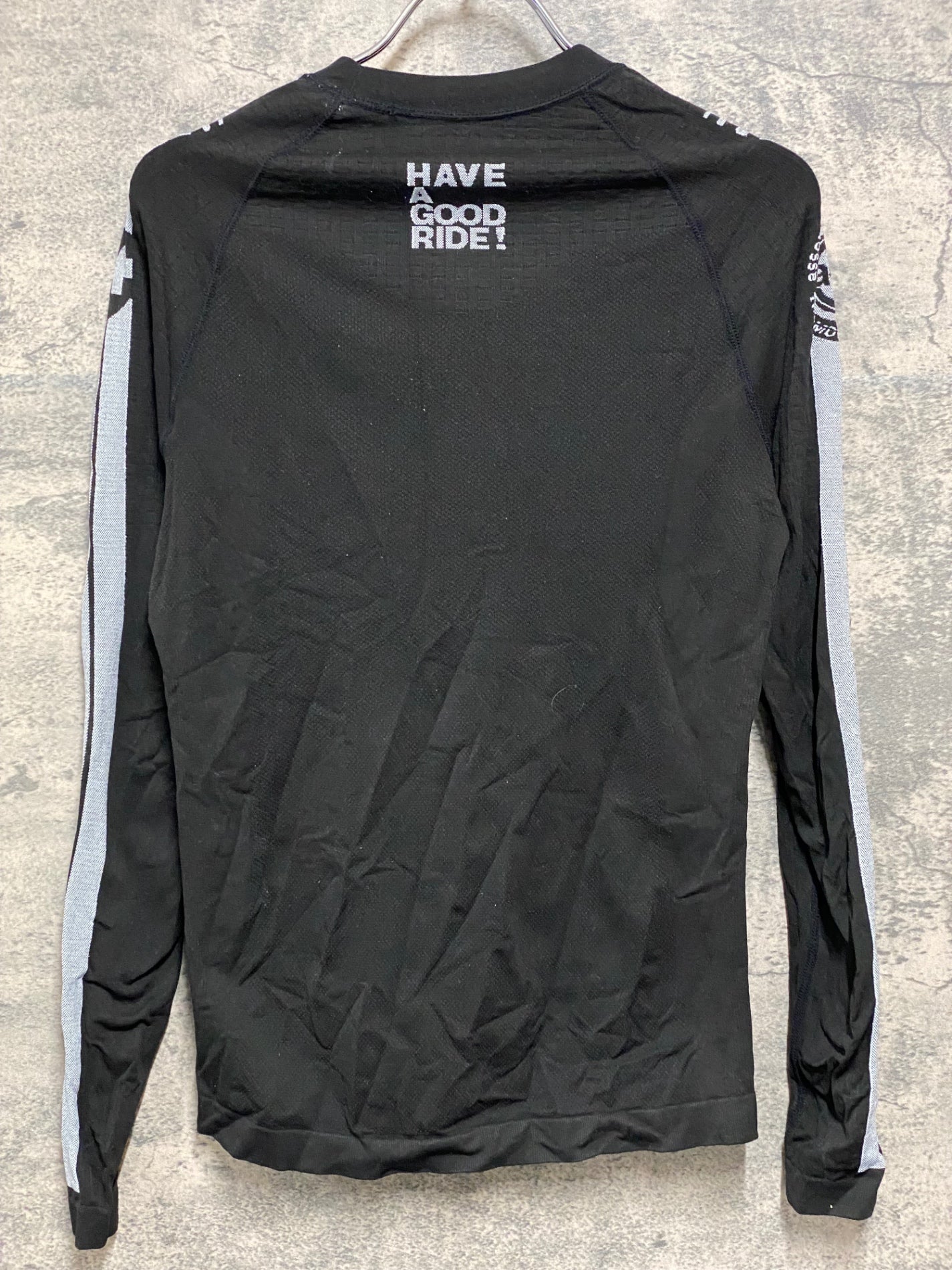 JB296 アソス assos SKINFOIL 2.4 長袖 ベースレイヤー 黒 SIZE1 SPRING/FALL