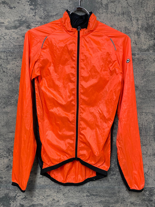 IZ129 アソス assos MILLE GT Wind Jacket 長袖 ウィンドブレーカー オレンジ S