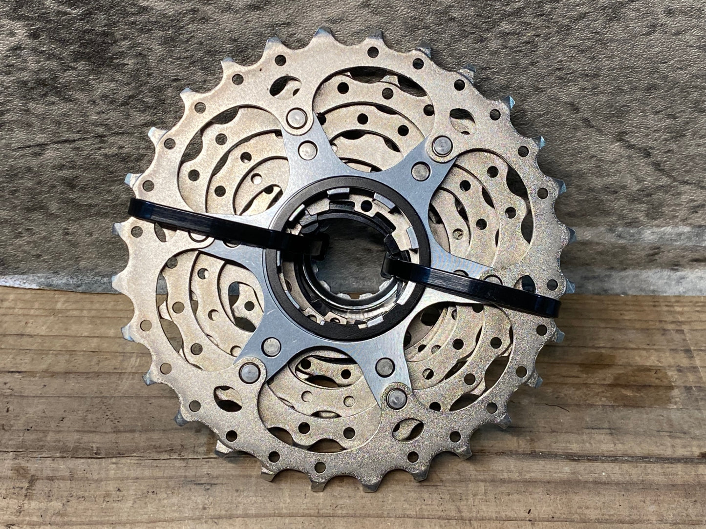 HZ454 シマノ SHIMANO アルテグラ ULTEGRA CS-6700 スプロケット 11-28T 10S ※一枚欠品のためジャンク