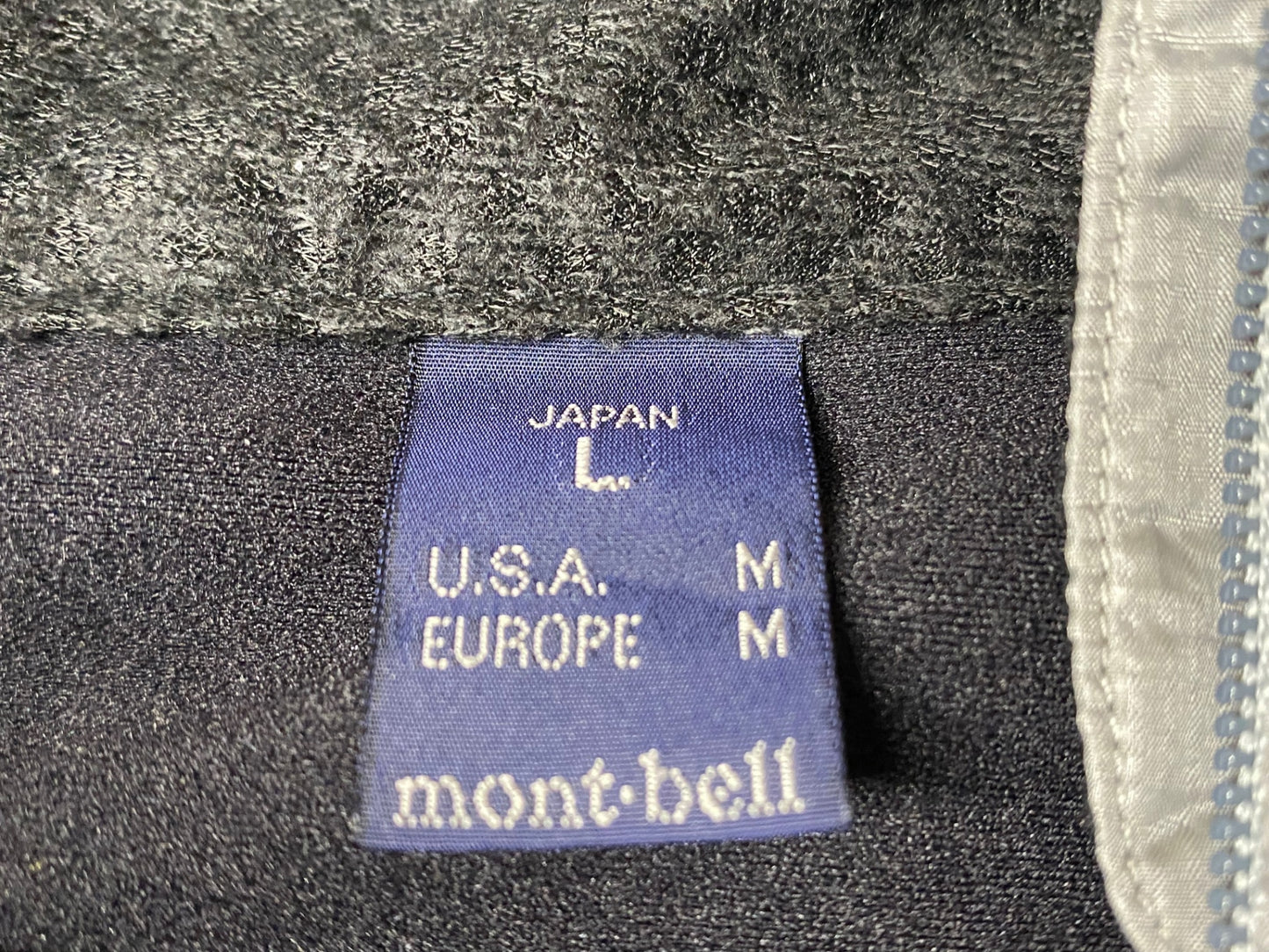 JB755 モンベル mont-bell 長袖 サーマライドジャケット グレー L