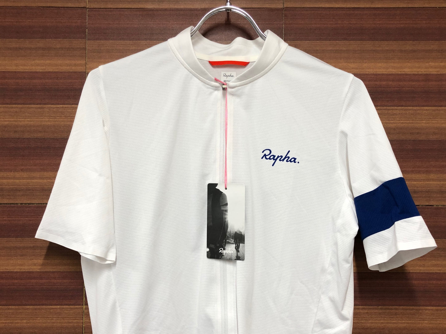 IN261 ラファ RAPHA CLASSIC FLY WEIGHT JERSEY 半袖 サイクルジャージ 白 Mサイズ 未使用