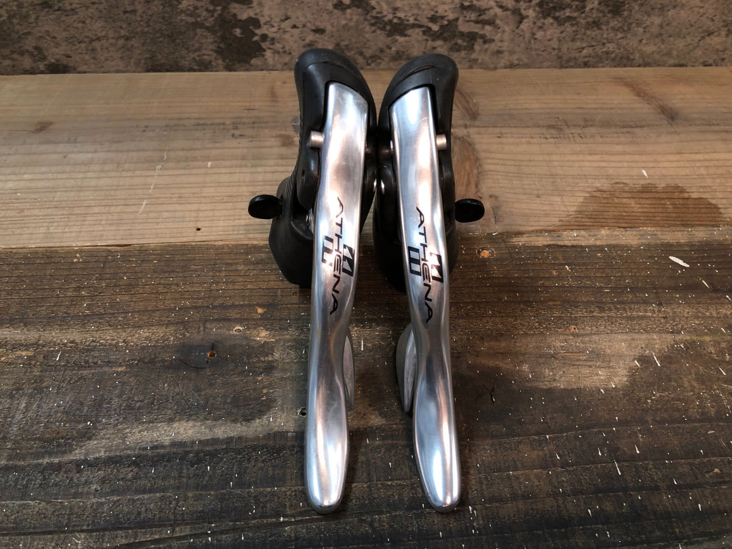 IP555 カンパニョーロ CAMPAGNOLO アテナ ATHENA エルゴパワー シルバー 2x11S