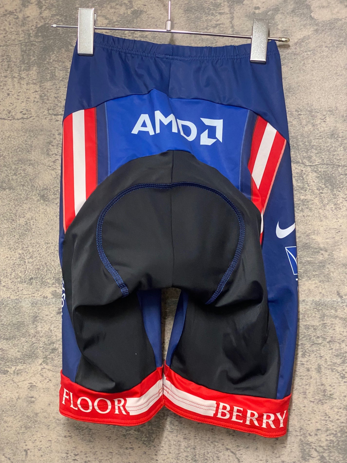 JC349 ナイキ NIKE トレック TREK UNITED STATES POSTAL SERVICE レーサーパンツ 紺赤 S