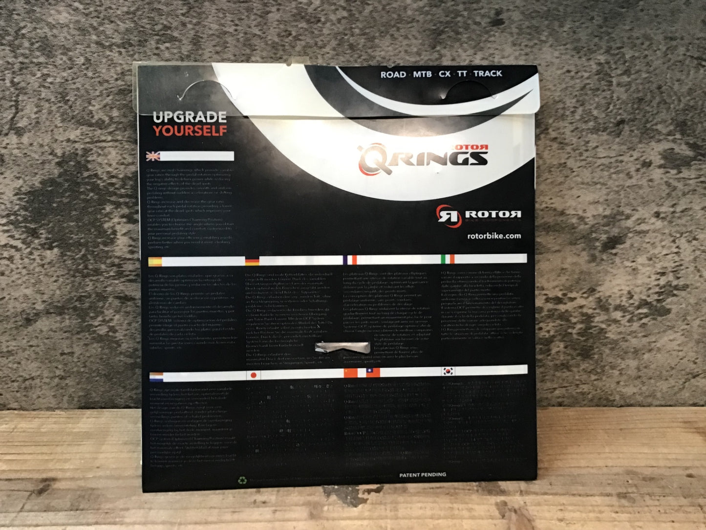 JA854 ローター ROTOR QRINGS アウター チェーンリング BCD130 5アーム 楕円