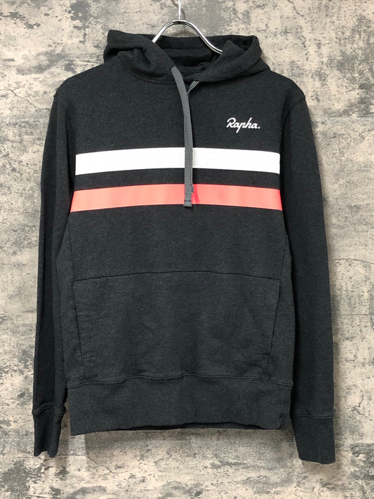 IY735 ラファ Rapha BREVET HOODIE 長袖 パーカ― グレー S