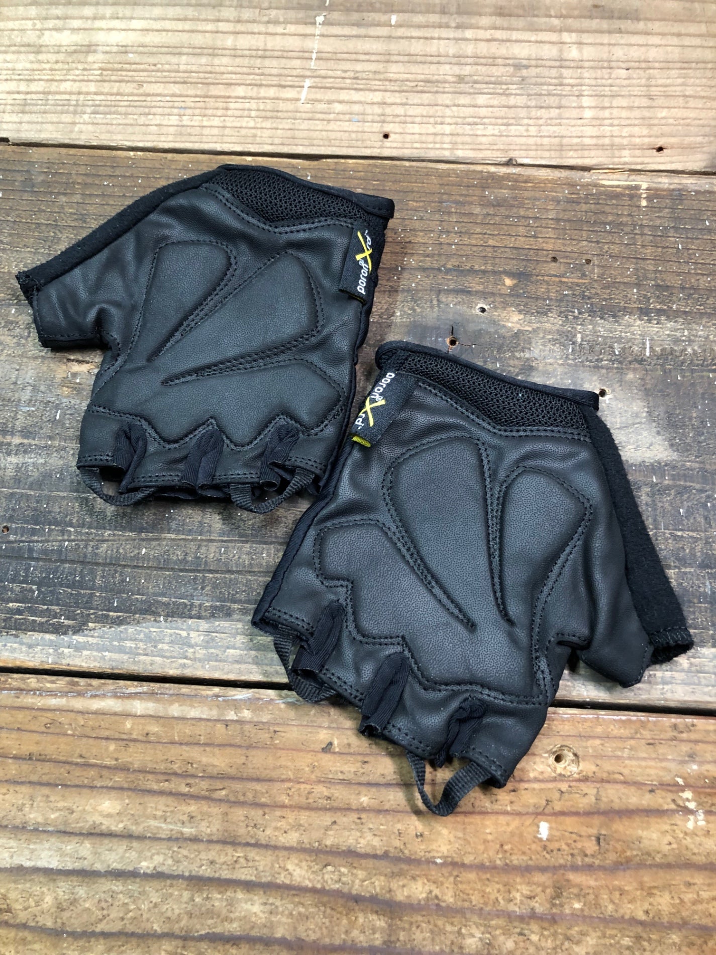 IO323 バイシクルライン BICYCLE LINE 指切 サイクルグローブ 黒 XS