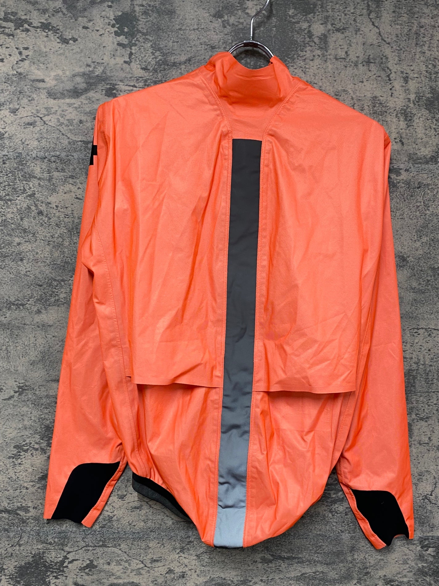 IZ127 アソス assos EQUIPE RS schlosshund Rain Jacket EVO 長袖 レインジャケット オレンジ 黒 S ※タグカット