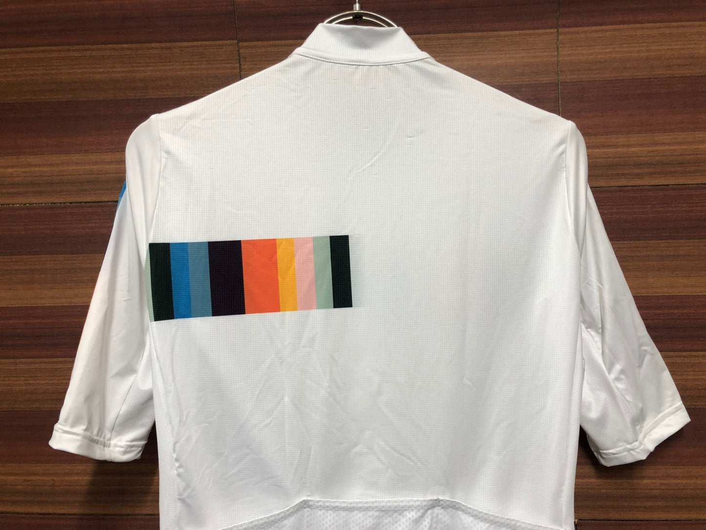 IQ753 ポールスミス Paul Smith 半袖 サイクルジャージ 白 M