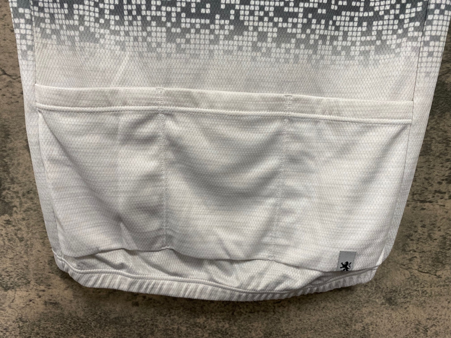 JB075 カペルミュール KAPELMUUR 半袖 サイクルジャージ 黒 白 S