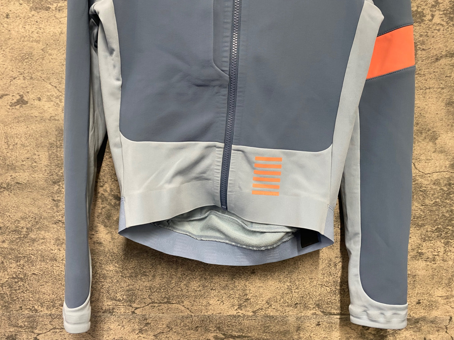 IZ051 ラファ Rapha PRO TEAM WINTER JACKET 長袖 サイクルジャケット ライトブルー S 裏起毛