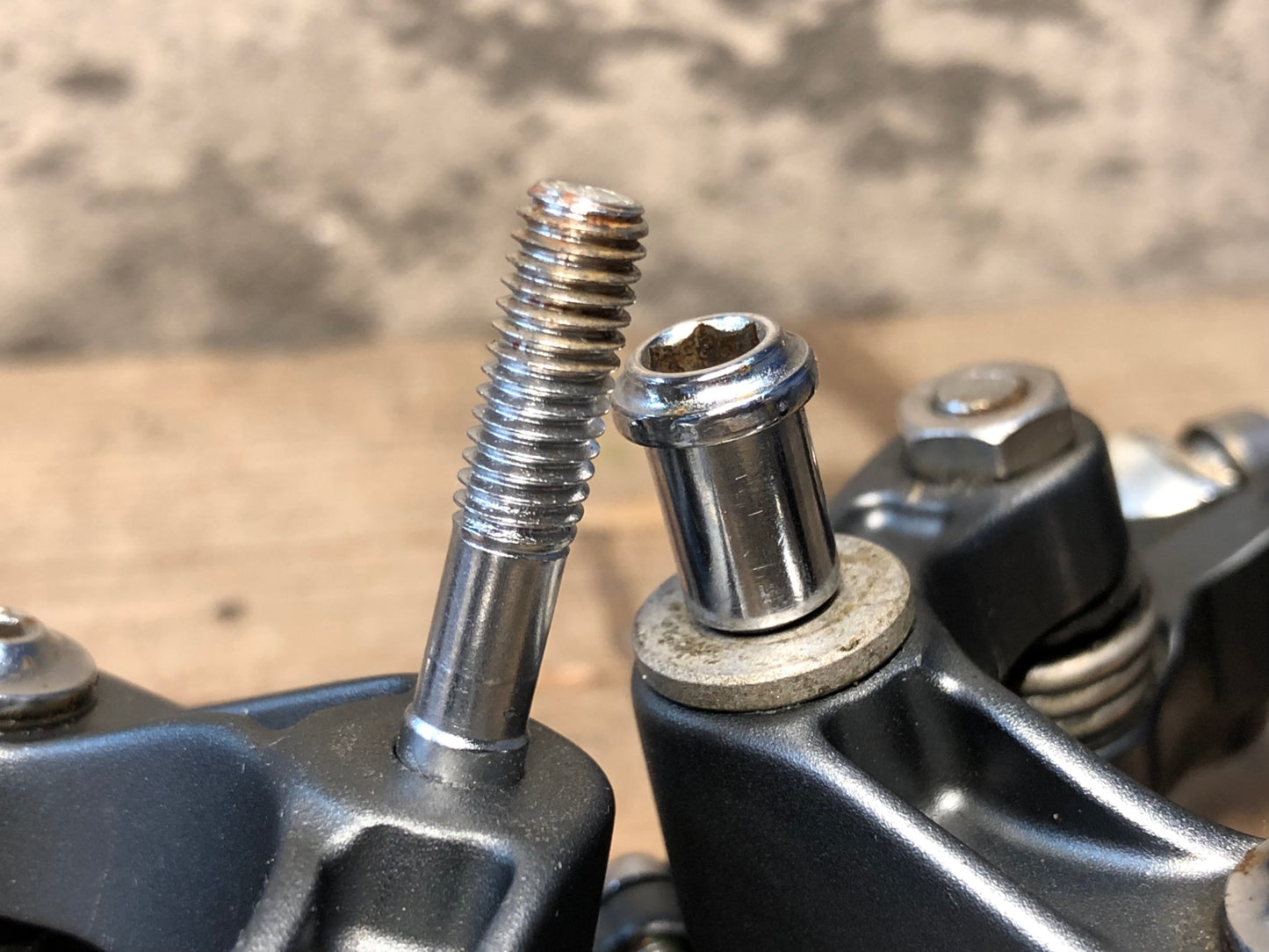 JA419 シマノ SHIMANO アルテグラ ULTEGRA BR-6800 キャリパーブレーキ 前後セット ※アジャスタ、固定ナット欠品