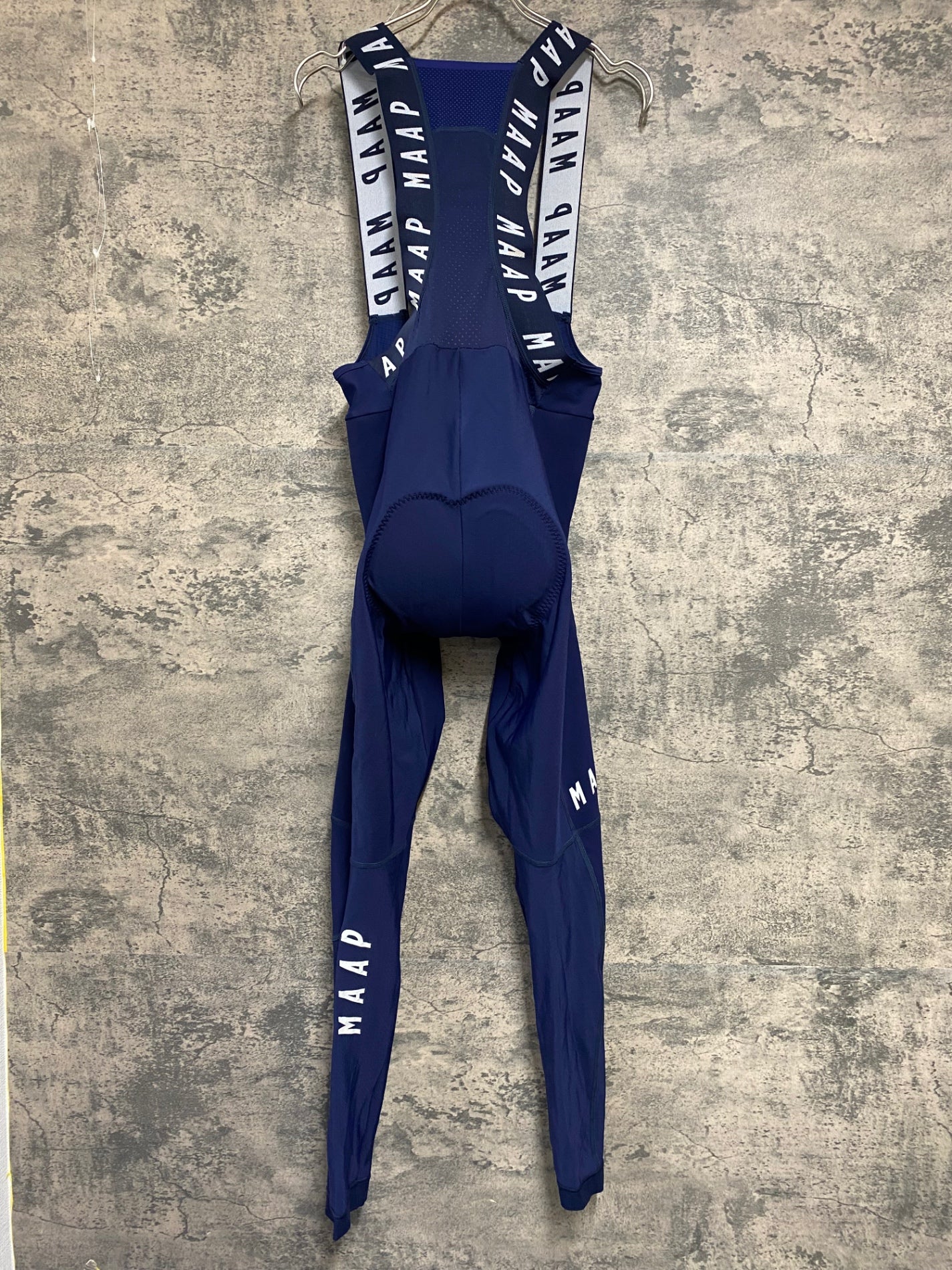 JA884 マープ MAAP PRO BIB ビブタイツ ネイビー L 裏起毛