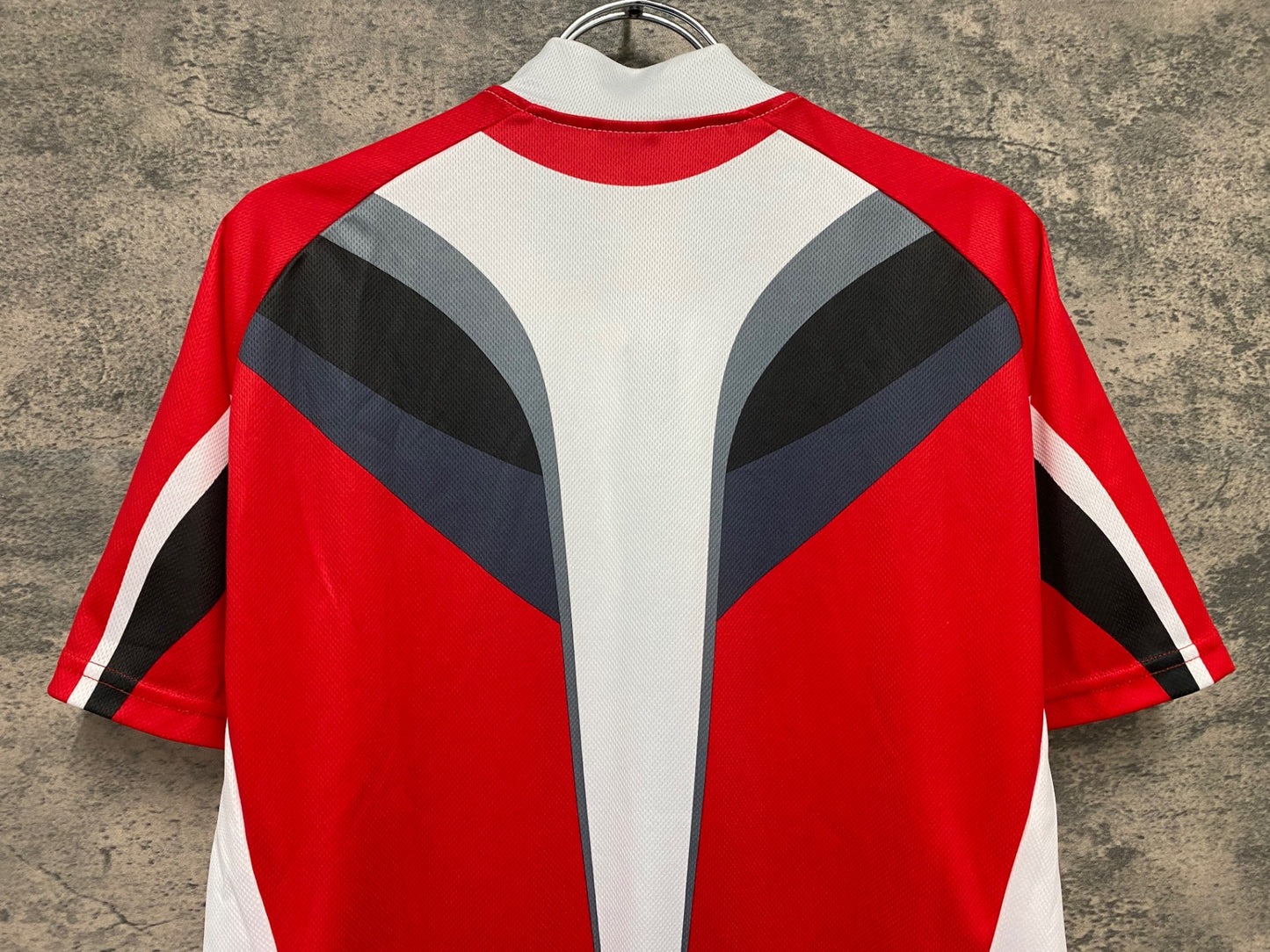 JB217 ナリーニ Nalini 半袖 サイクルジャージ 白 赤 L