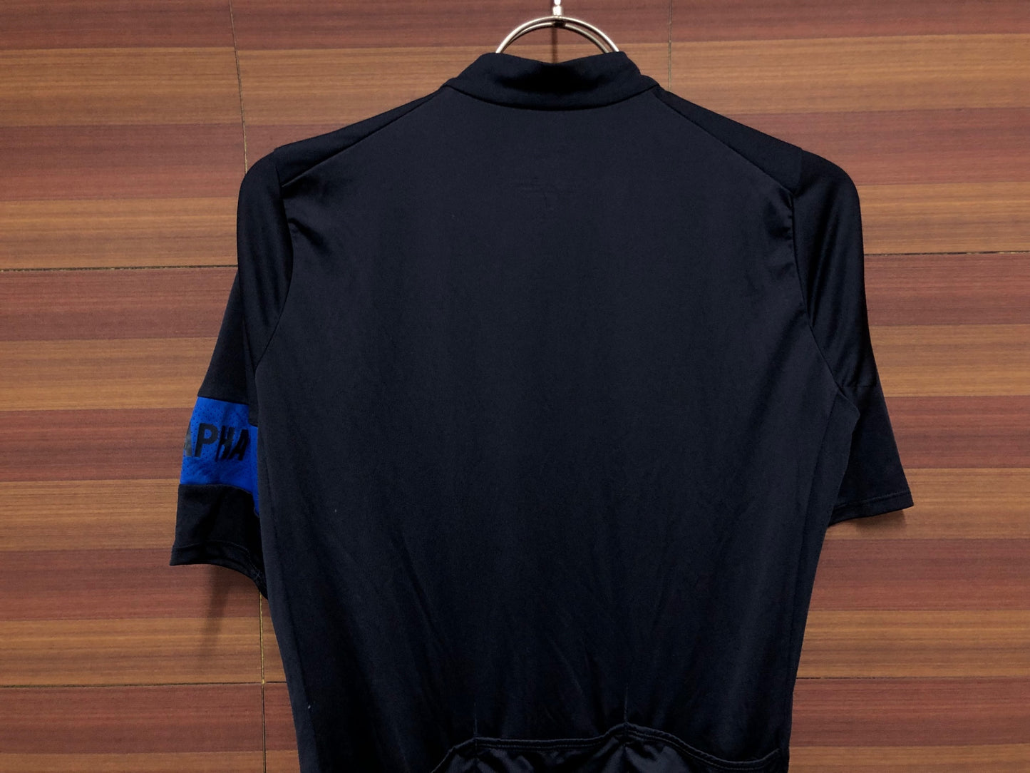 IN358 ラファ RAPHA PRO TEAM FLY WEIGHT JERSEY サイクルジャージ 半袖 ネイビー S